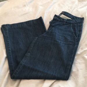 Wide leg jeans